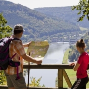 Wanderetappe auf dem Neckarsteig